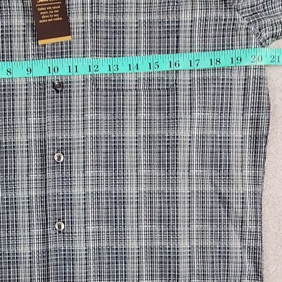 🌼Tasso Elba Shirt Mens Size Small Short Sleeve Refined Woven NEW with Tags - Picture 11 of 12